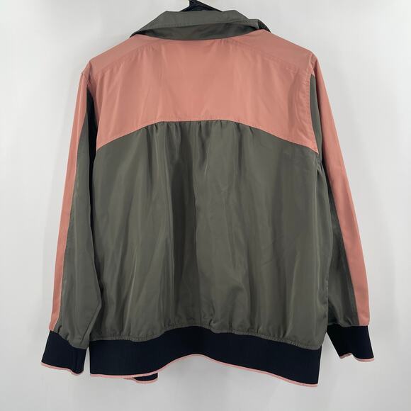 J.JILL FIT Jacket Petite Extra Small Lightweight Zipper Activewear Rain Athletic - Picture 2 of 15